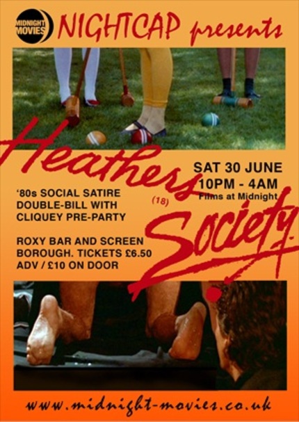 Londoners! Catch a HEATHERS and SOCIETY Double Bill!